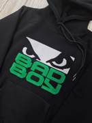 BAD BOY Logo green FOuTER KOuKOuLA - black